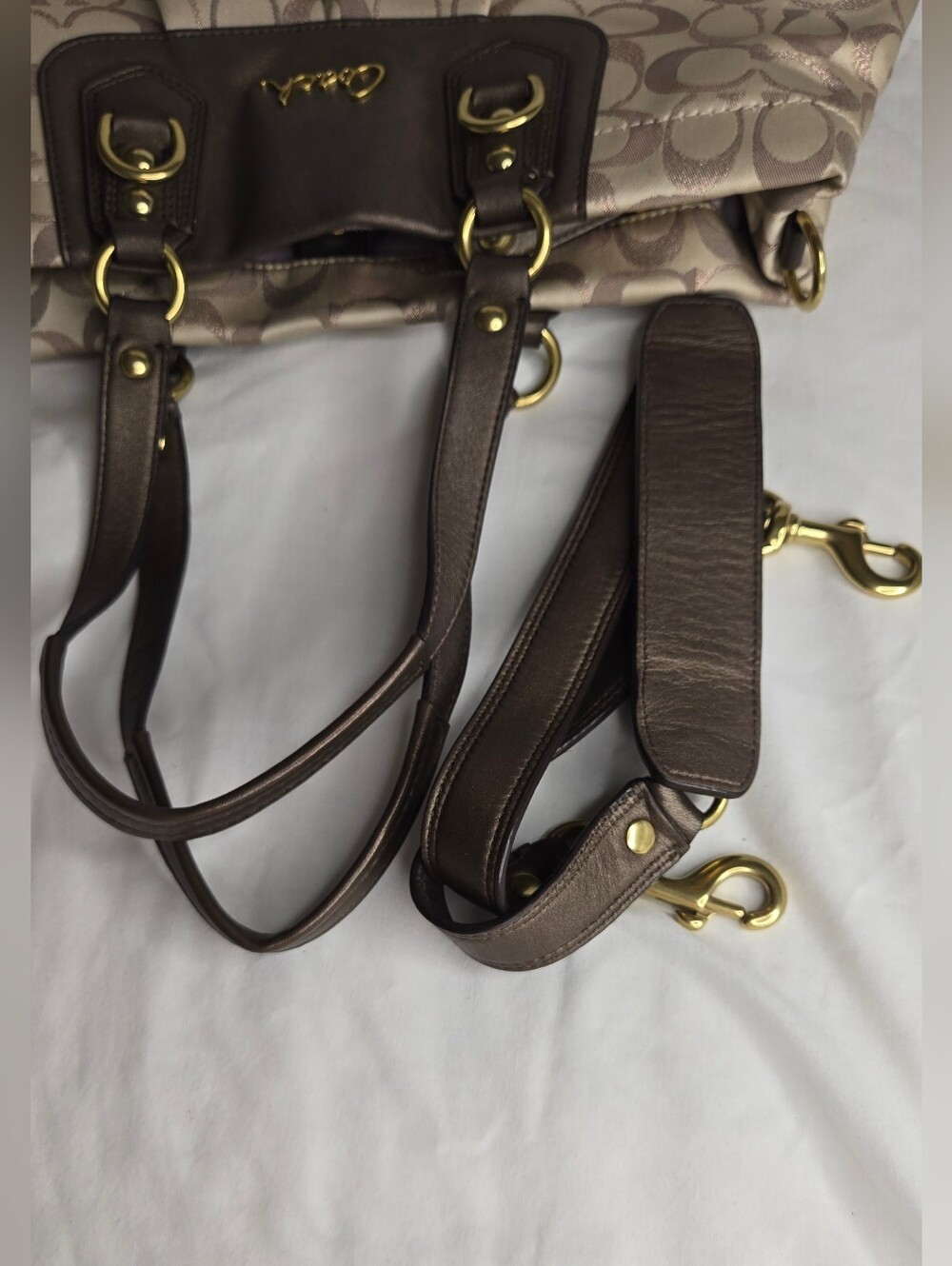 Coach Ashley Signature Metallic F20263 - Picture 13 of 13